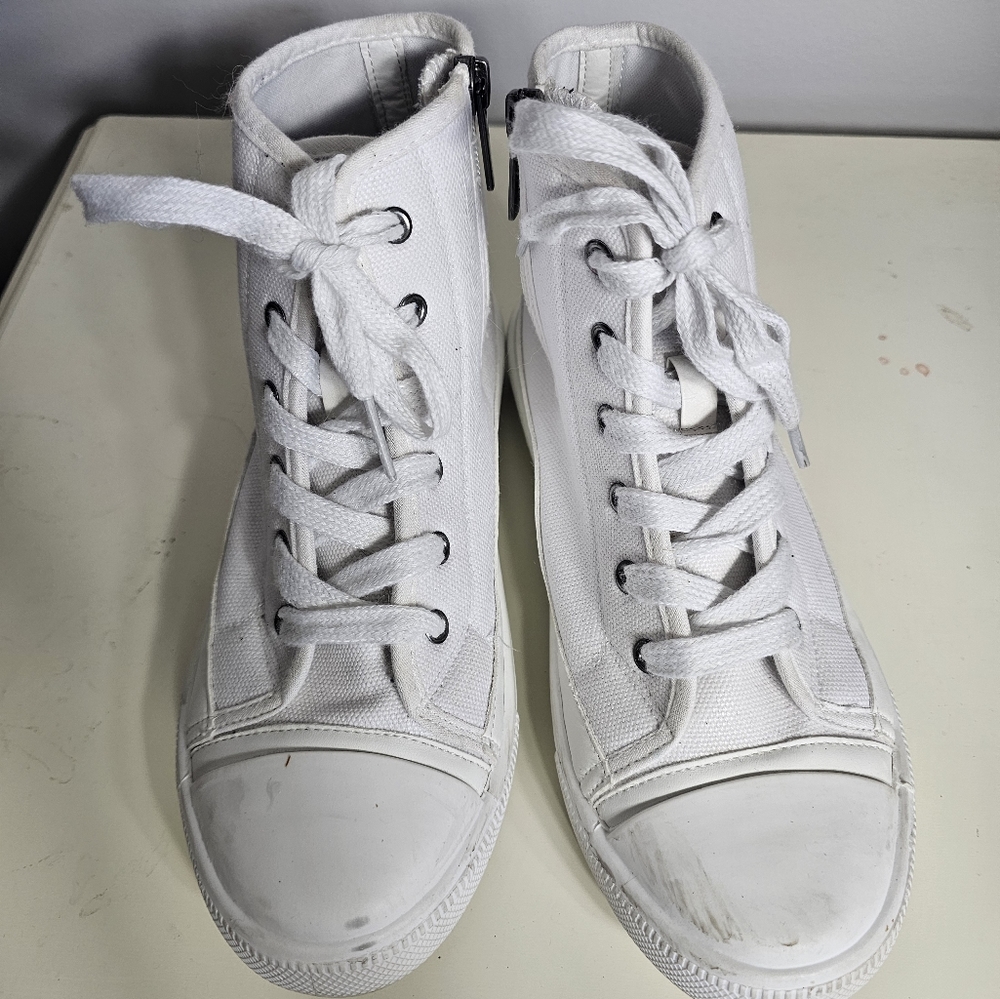 KIDPIK Girls Canvas Hightop Sneaker